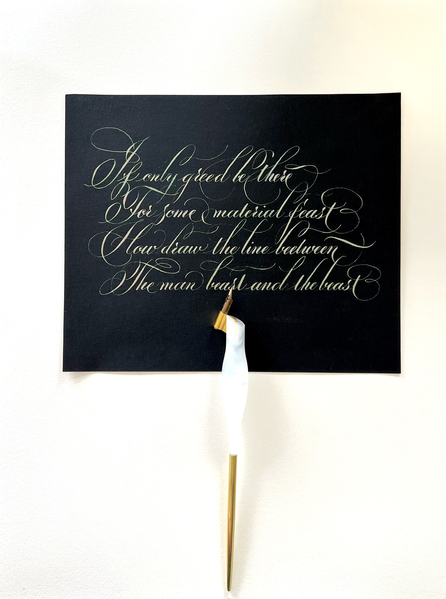 Handwritten Calligraphy example 7